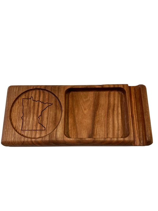 Handcrafted Custom Cigar Tray – Premium Wood, Personalized Just for You
