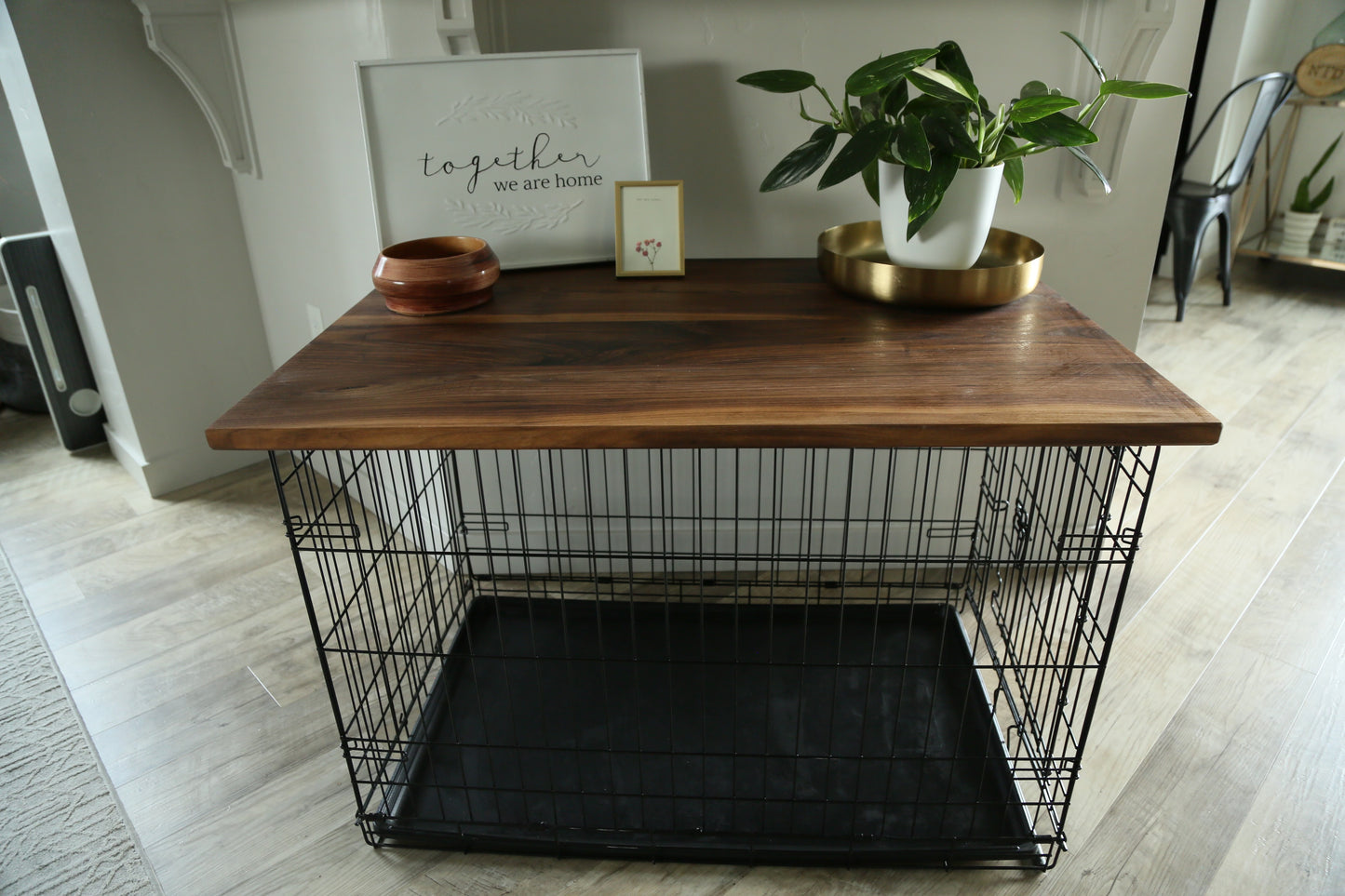 Custom Dog Kennel Topper